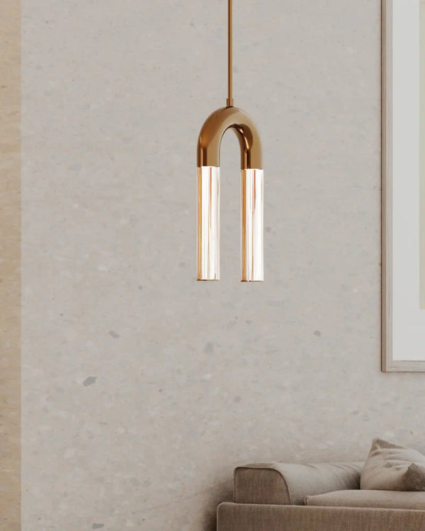 Iman LED Pendant Light 11W 2700K Aged Gold - ARO.C1322/L/ORO