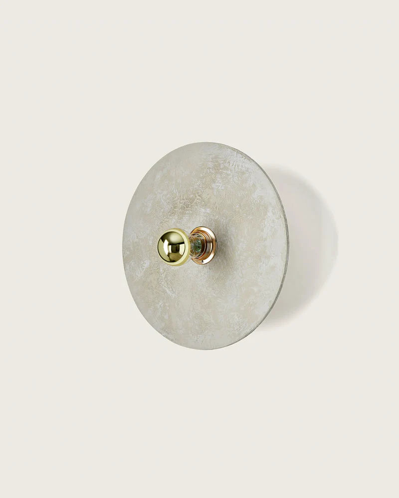 Kassy 100mm Large Wall Light White - ARO.A1053/10/BCO+1097/30