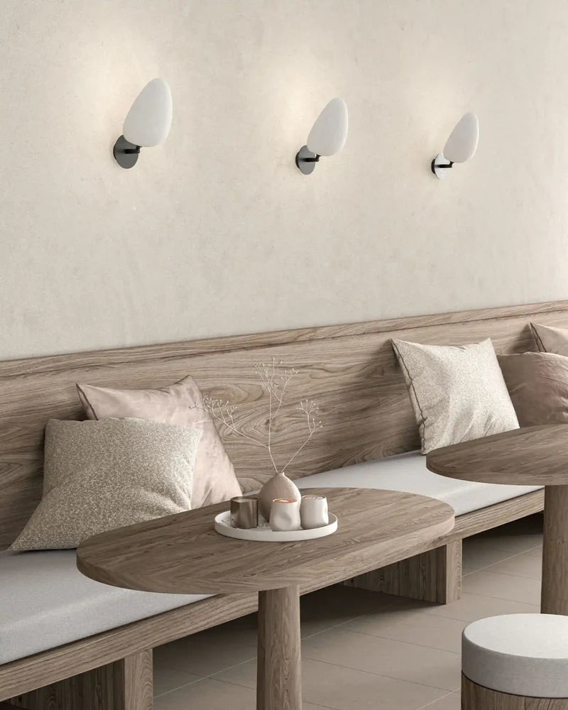 Kezo Wall Light Nude & Satin Nickel - ARO.A1324/NIQ-TBC