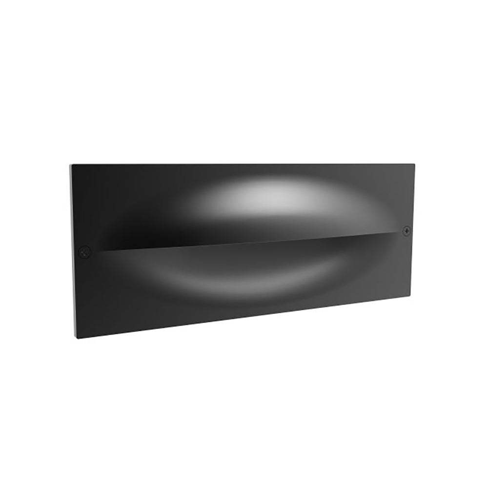 Buy Exterior Wall Lights Australia Ogatri Recessed Exterior Wall Light Dark Grey Polycarbonate 3CCT - OGATRI1