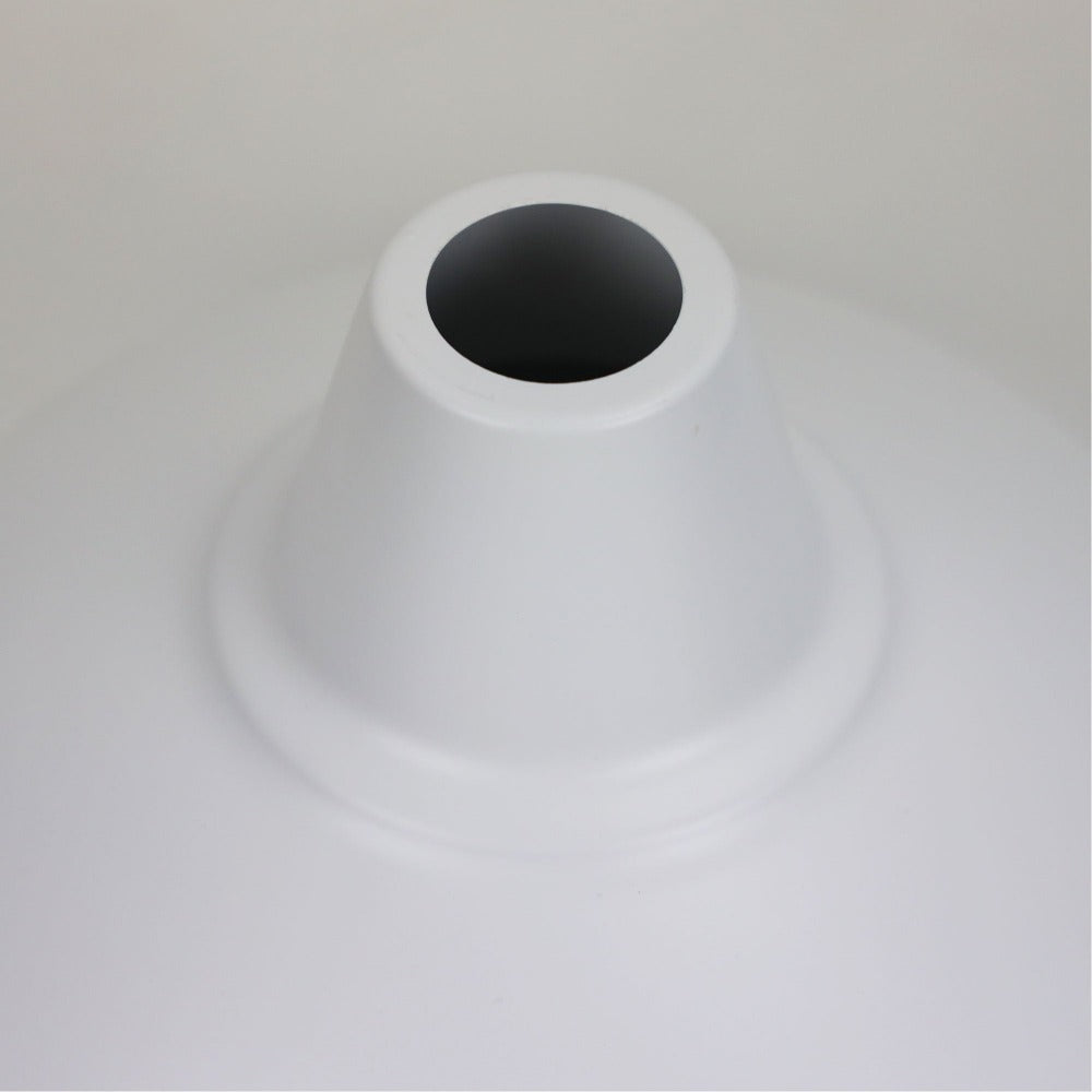 Buy Lamp Shades Australia WAREHOUSE Shade Only W310mm For Pendant White Steel - OL2260/31WH