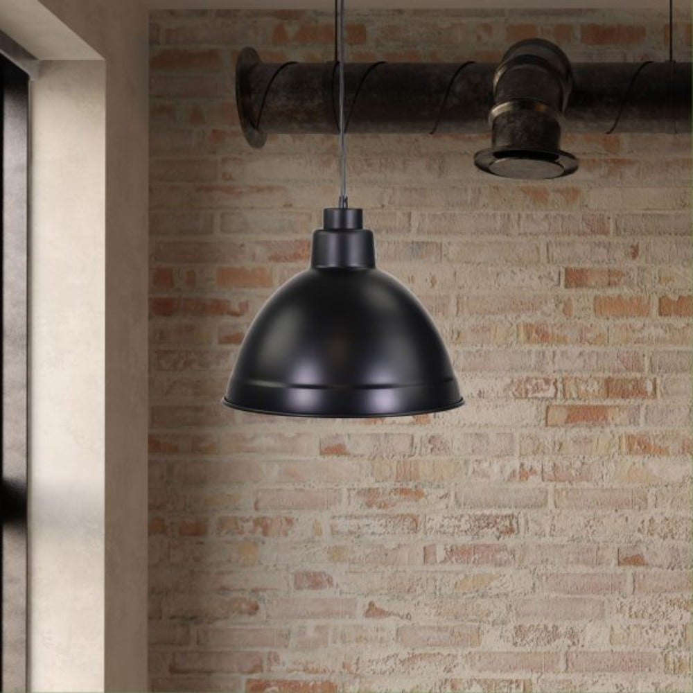 Buy Pendant Lights Australia YARD Pendant Light Shade Only Black - OL2295/35BK