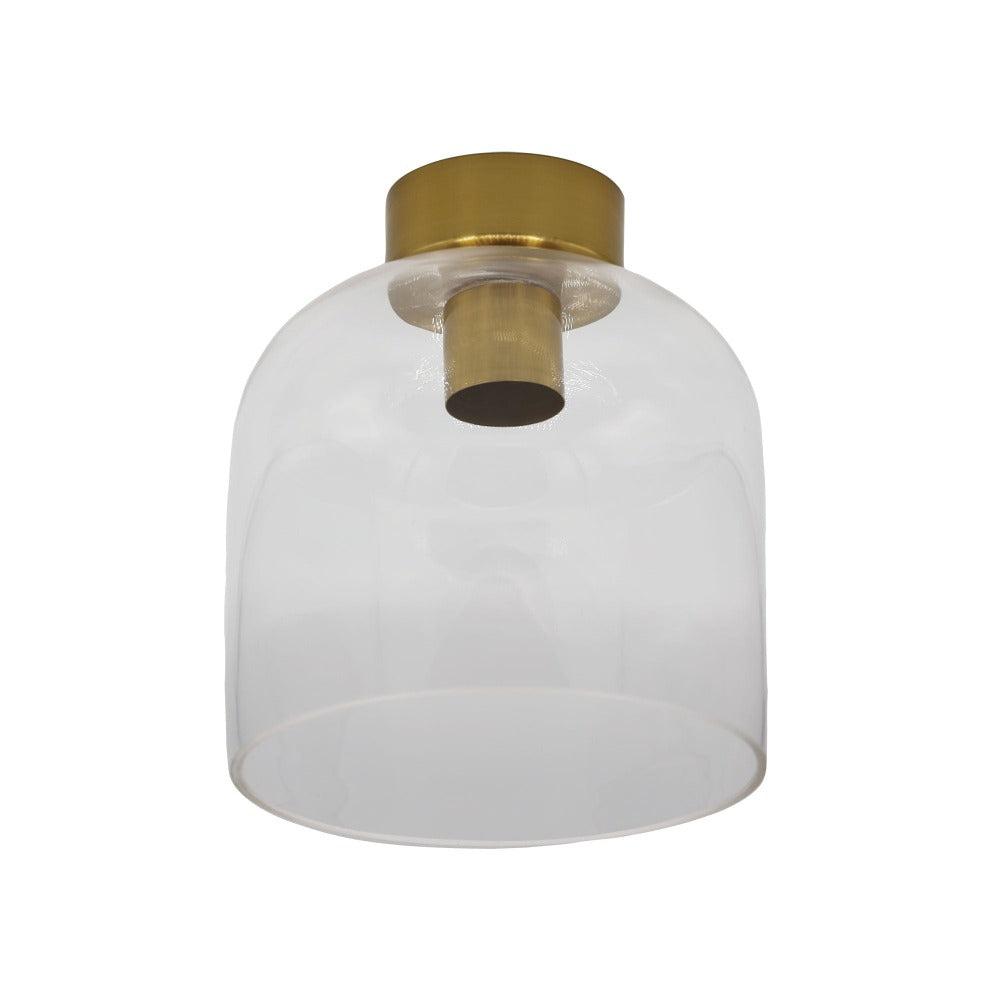 BURTON DIY Batten Fix Light Brass Glass - OL2465BR