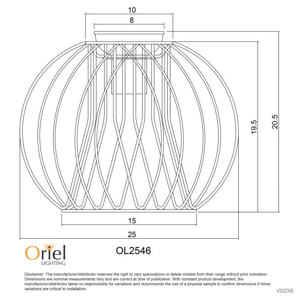 Malo DIY Batten Fix Light W250mm Black - OL2546BK