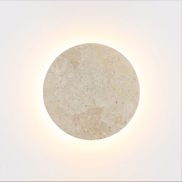 Dot 20 LED Wall Light 8W Tri Colour Travertine - OL53201/20TR