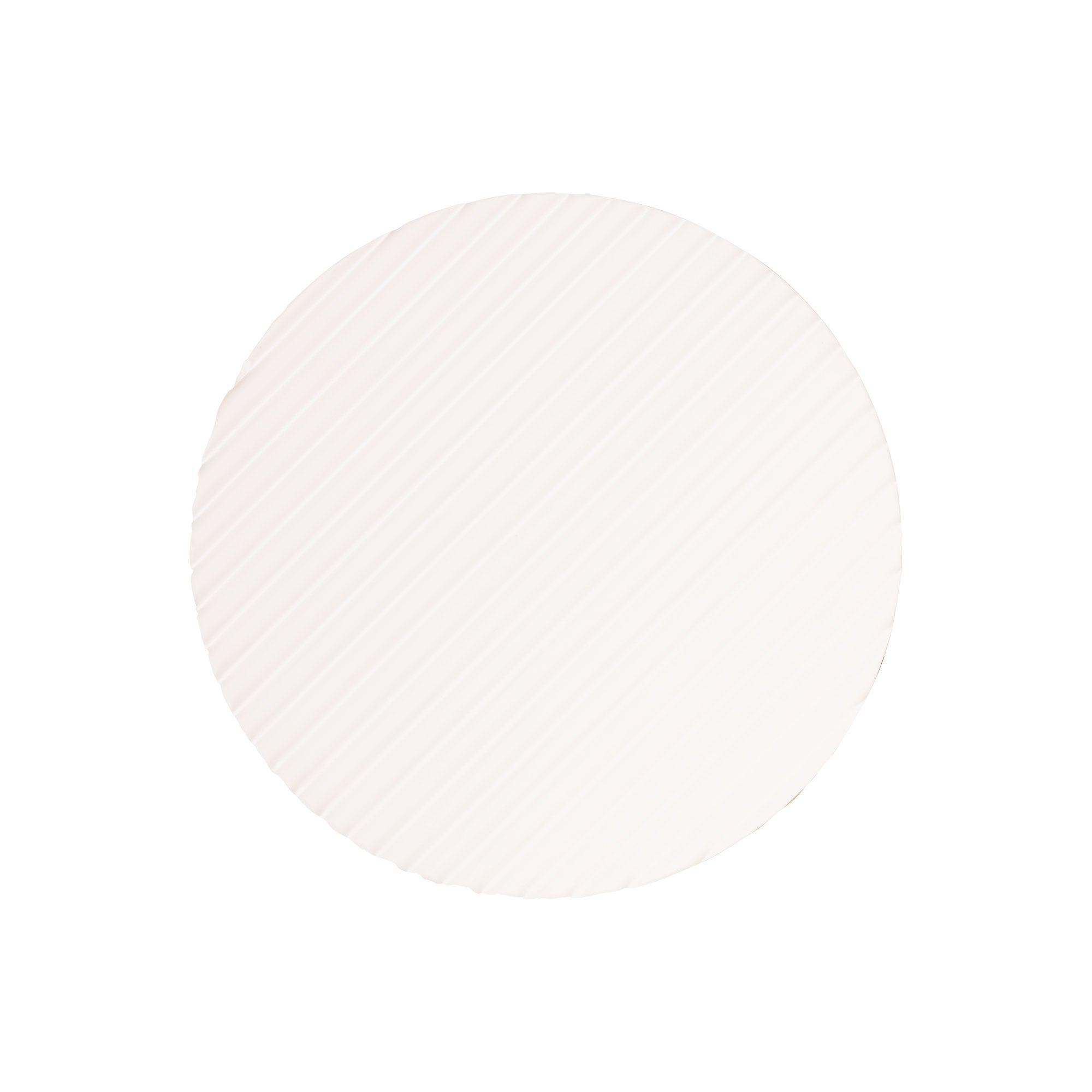 Dot 25 LED Scalloped Plaster Wall Light 14W Tri Colour White - OL53201/25SP