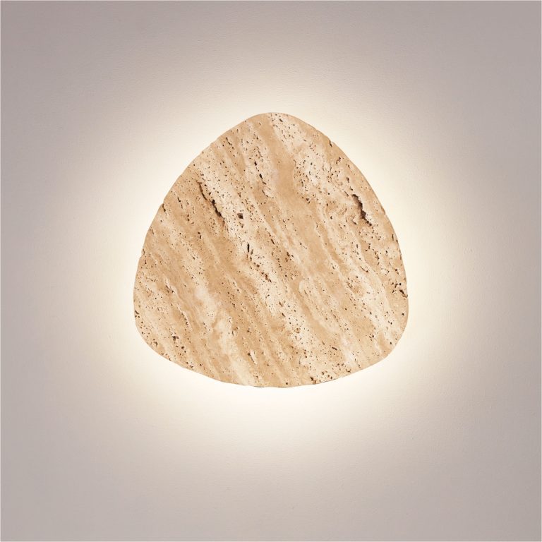 Reul LED Wall Light 9W Tri Colour Travertine - OL53251/20TR