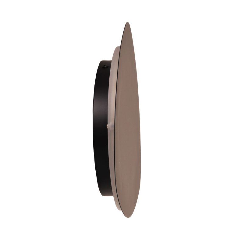 Reul LED Wall Light 14W Tri Colour Black - OL53251/27BK