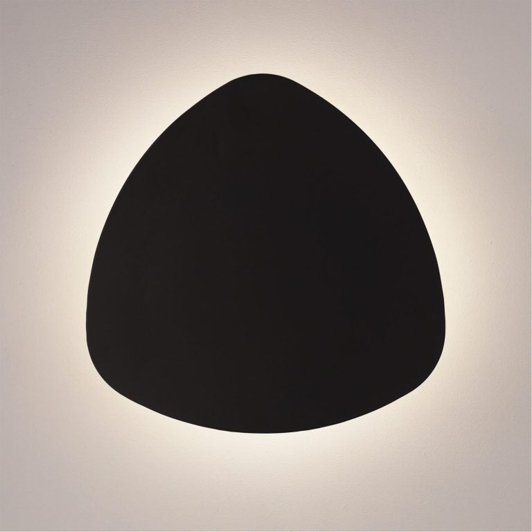 Reul LED Wall Light 14W Tri Colour Black - OL53251/27BK