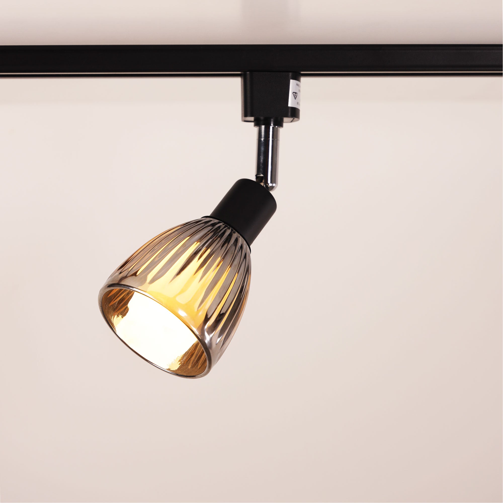 Alma Track Spot Light Black & Smoke  - OL57195BK