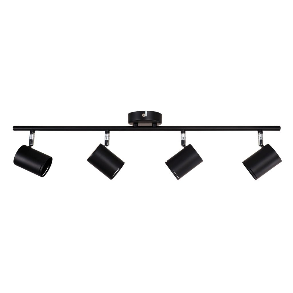 Baril LED 4 Light  Spotlights Black - OL58611/4BK