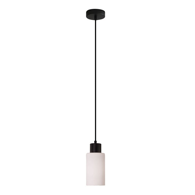 Lisa Pendant Light Black & Opal - OL60581OP
