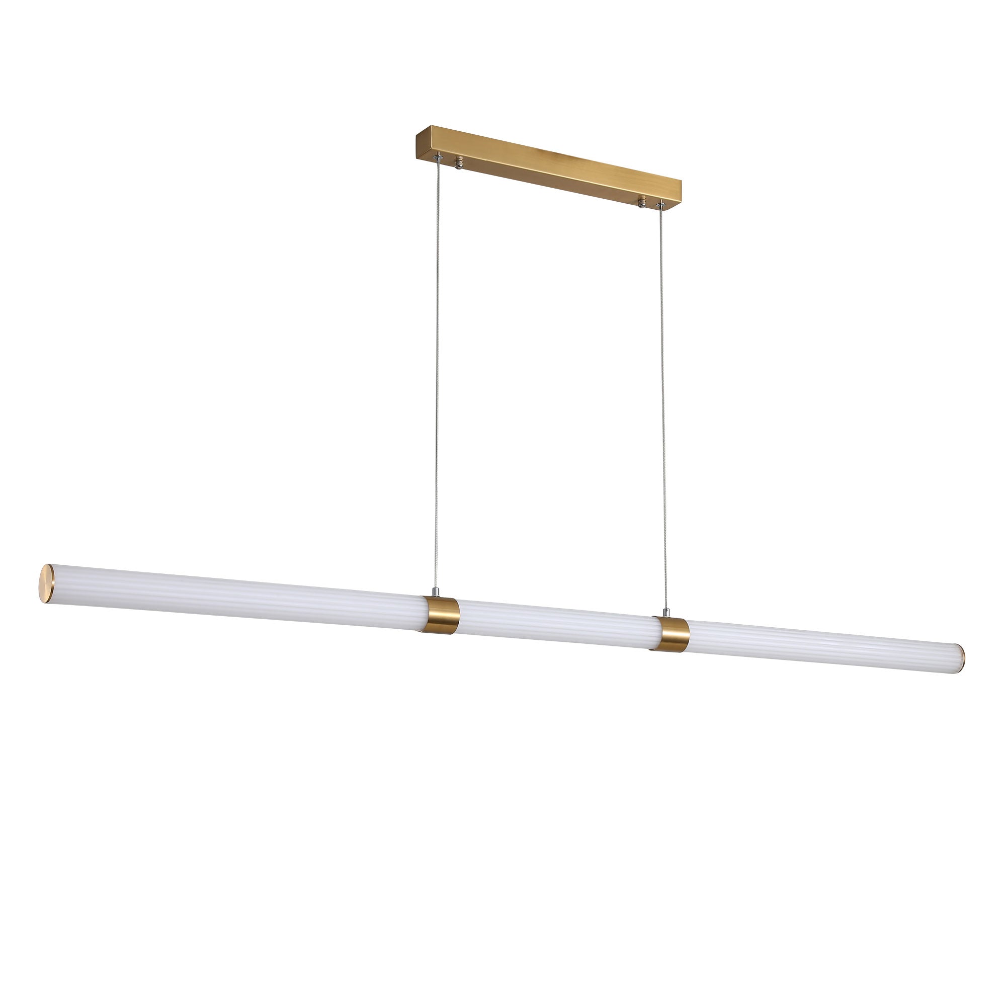 Maxwell LED Pendant Light 30W TRI Colour Satin Brass - OL60670/150SB