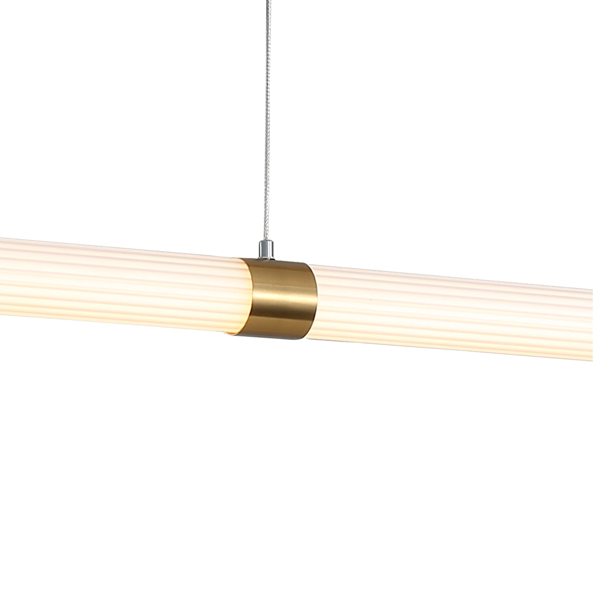 Maxwell LED Pendant Light 30W TRI Colour Satin Brass - OL60670/150SB