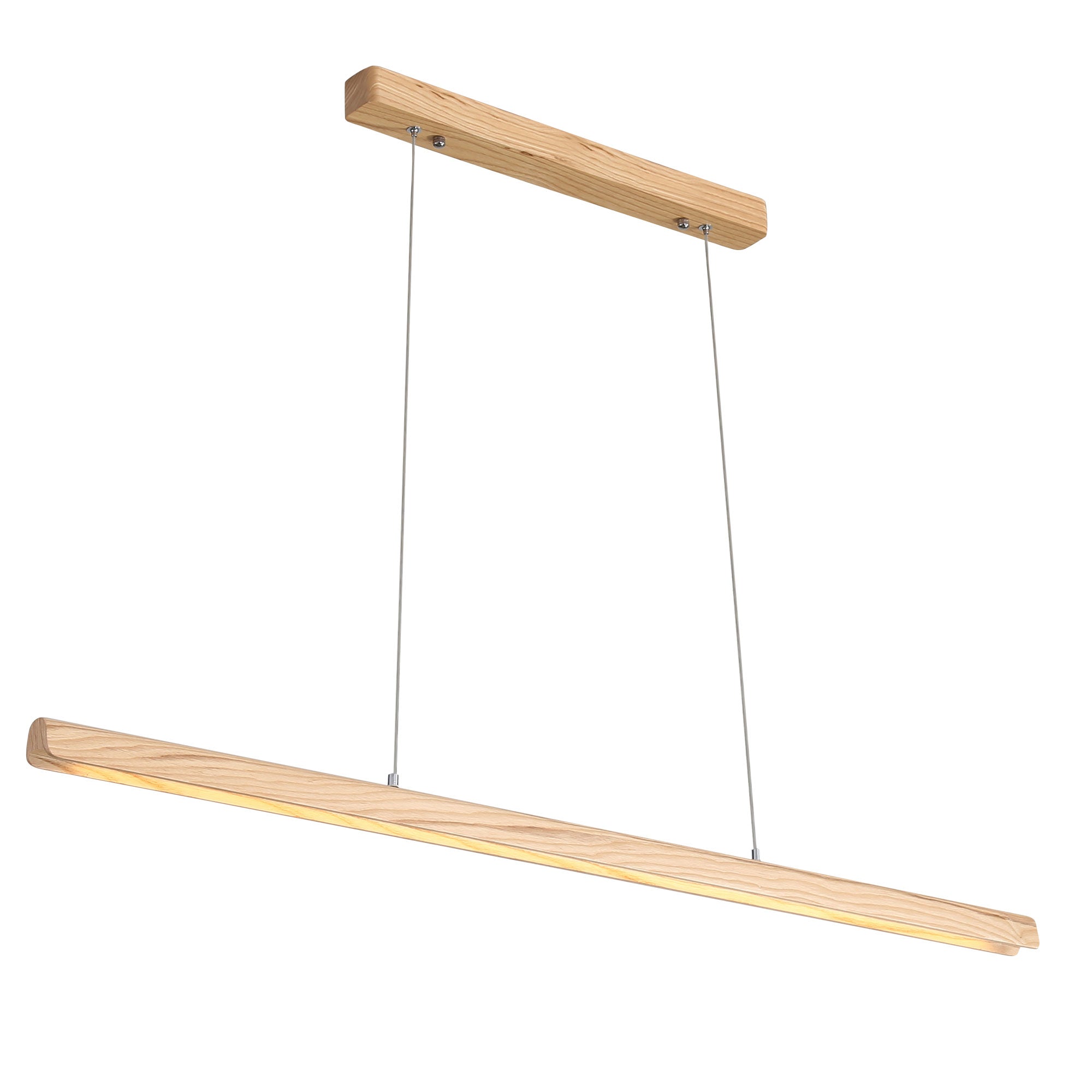 Kerf LED 1500mm Pendant Light 25W Tri Colour Natural - OL60680/1500