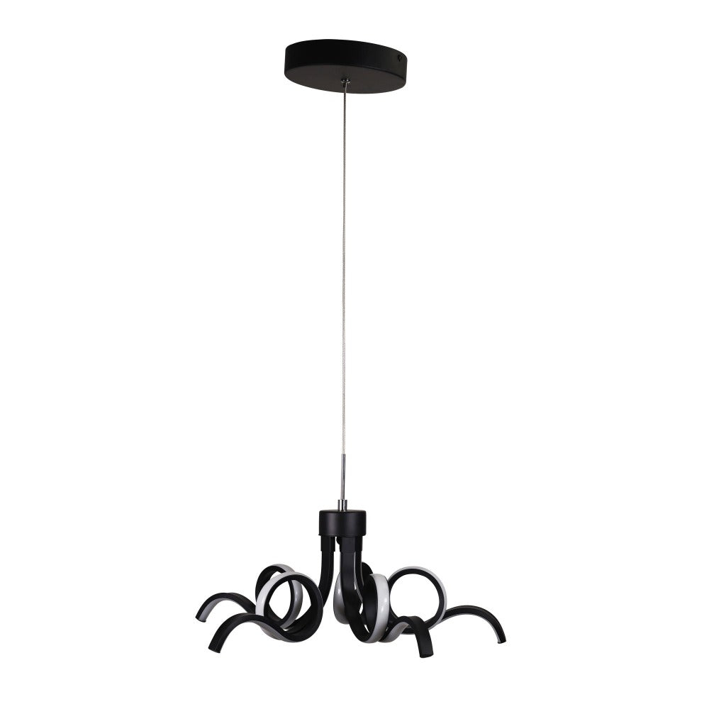 Buy Pendant Lights Australia NOODLE Pendant Light W500mm Black Stainless Steel 3CCT - OL60973/50BK