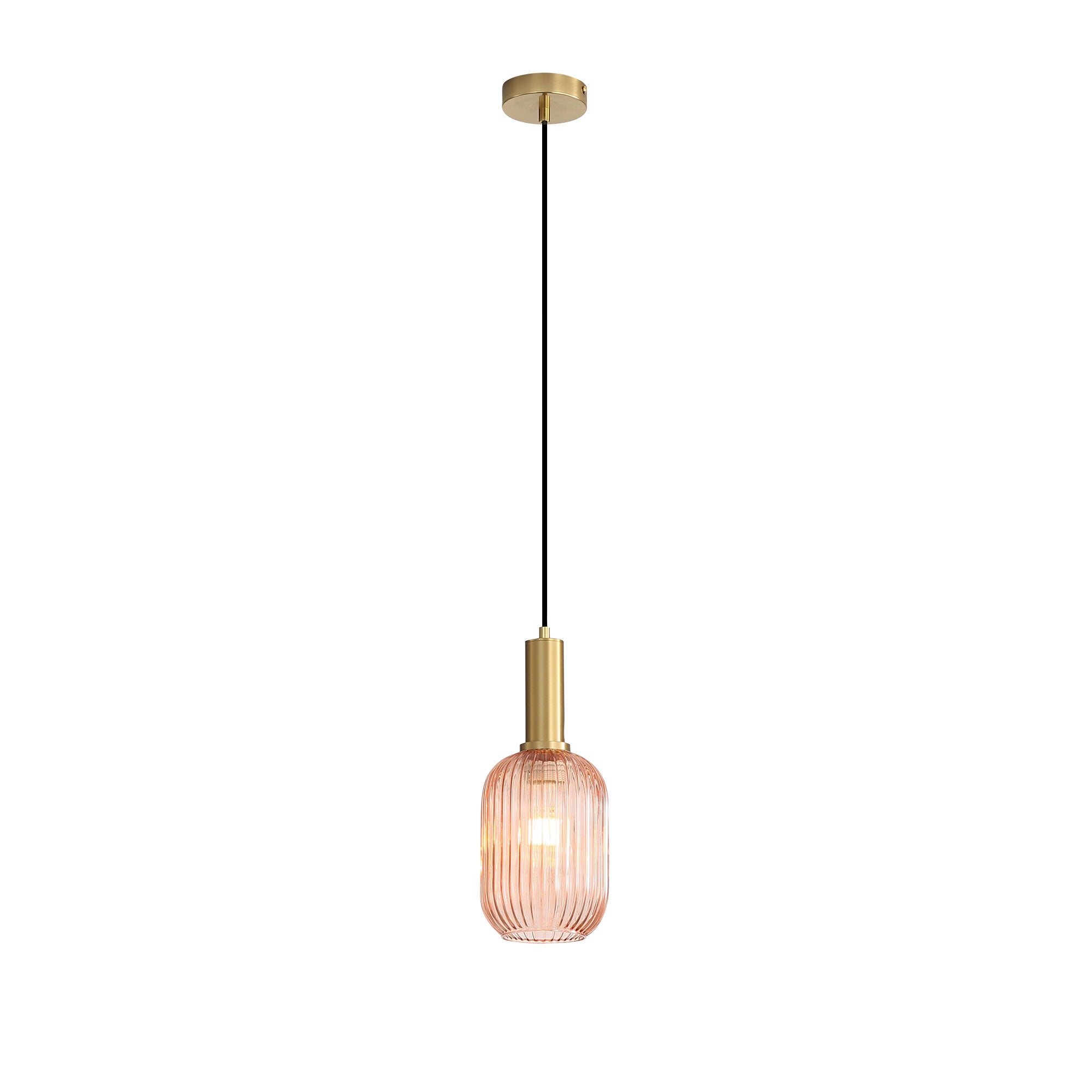 Luxe 130mm Pendant Light Rust Pink - OL63751/13RU