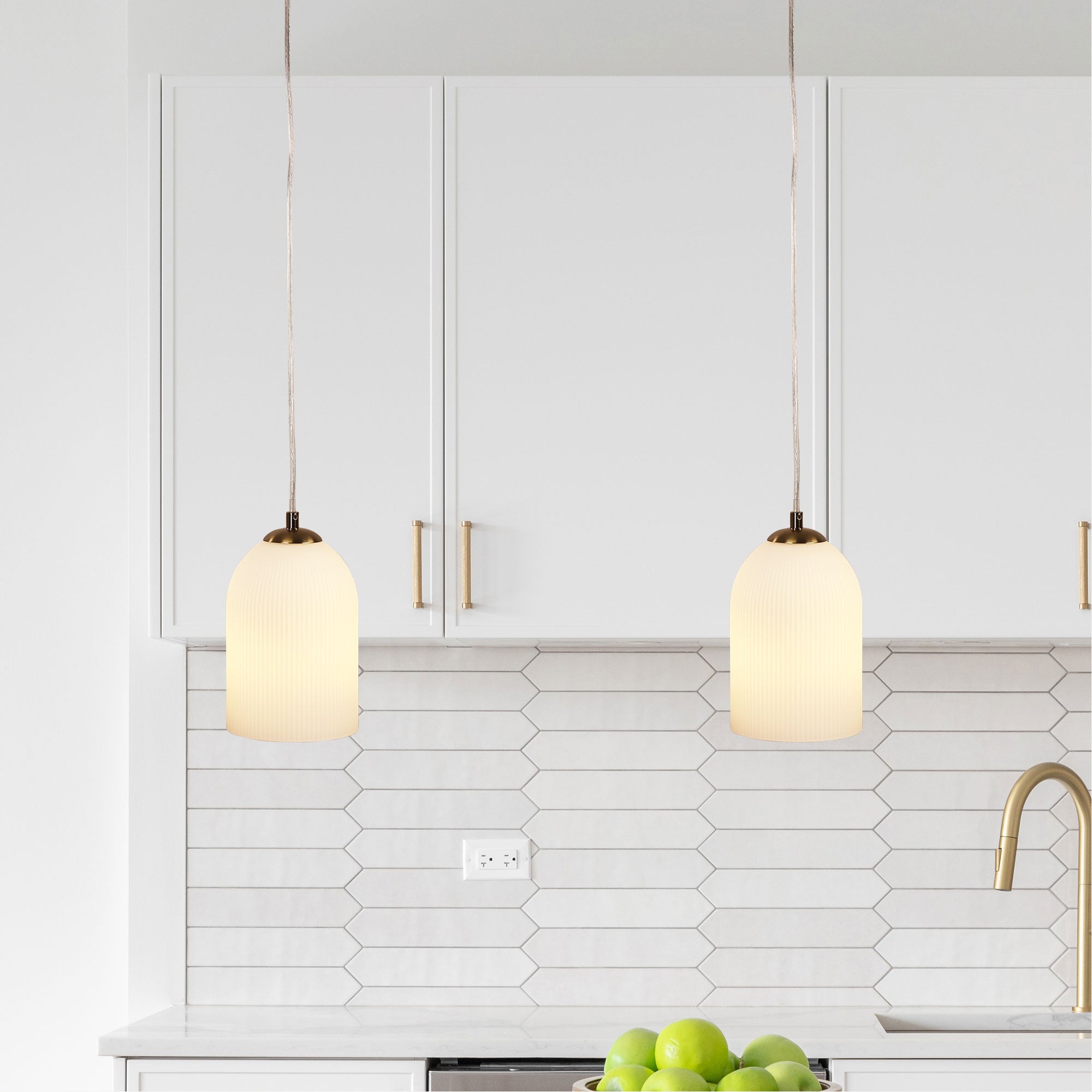 Arley Pendant Light Satin Brass - OL63859SB