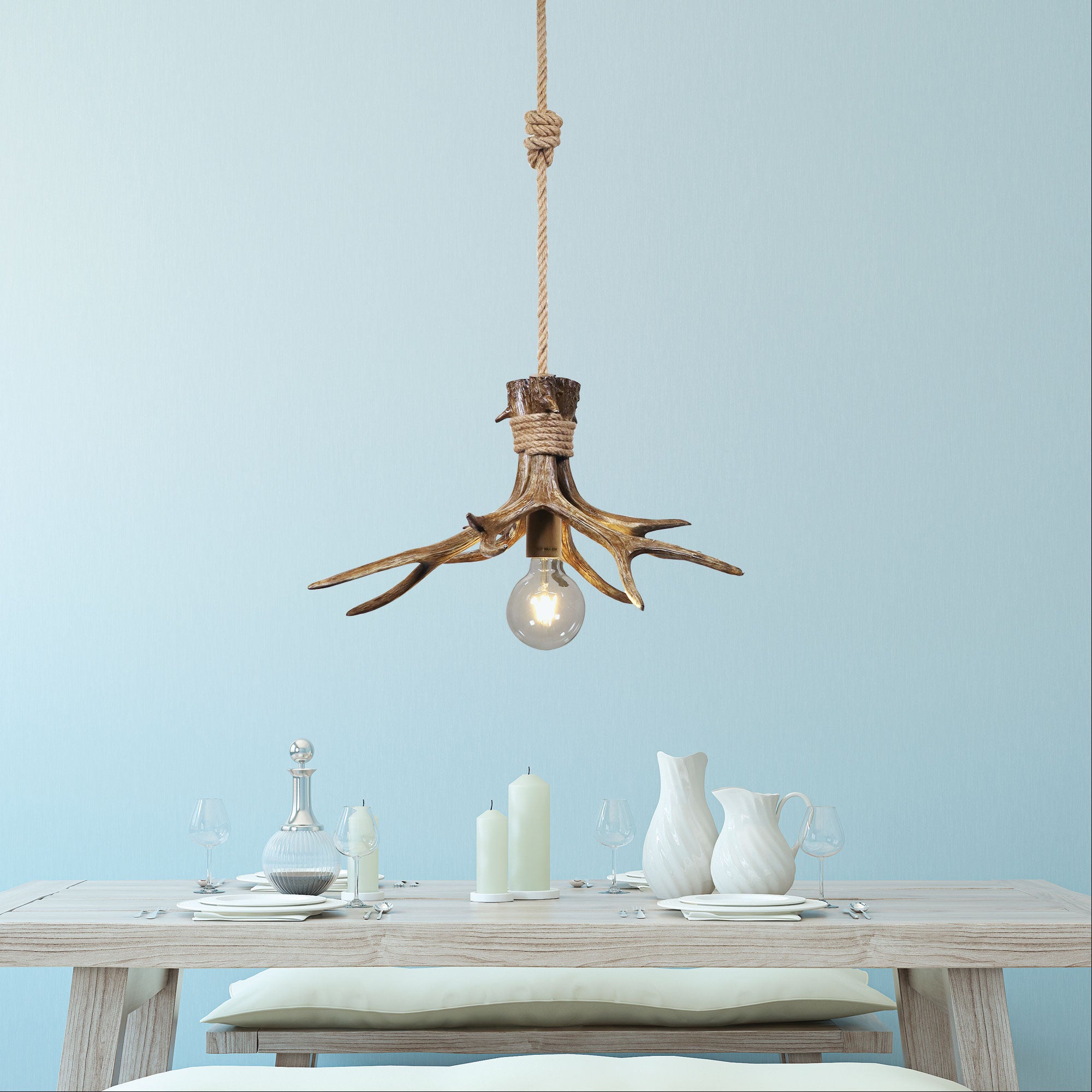 Hyort Single Pendant Light Natural - OL65274/1