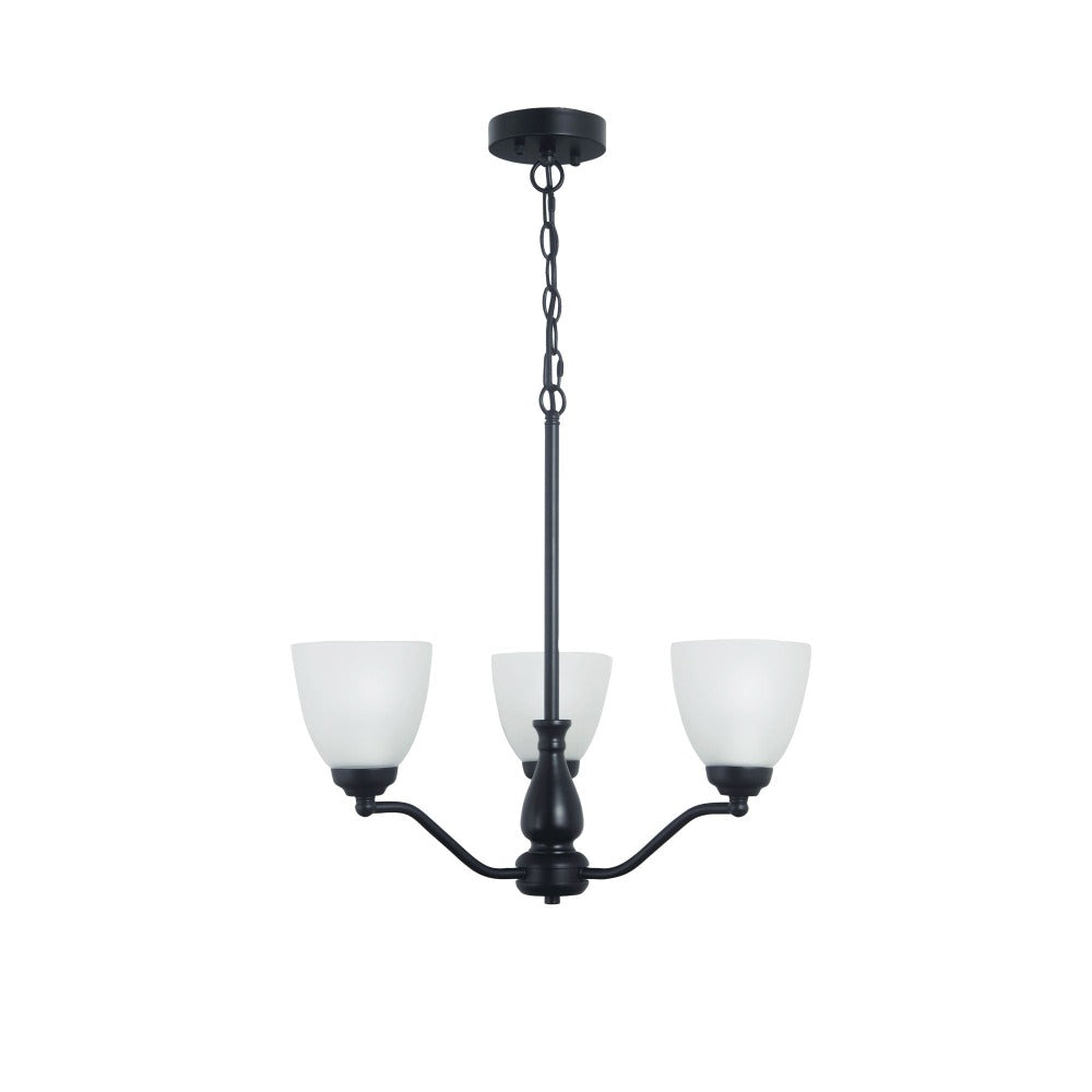 Buy Pendant Lights Australia Rochester Pendant 3 Lights Black - OL65321/3BK