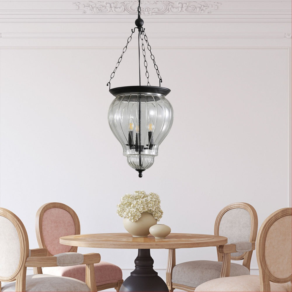 Buy Pendant Lights Australia NEWHAM Pendant Light Black - OL65623BK