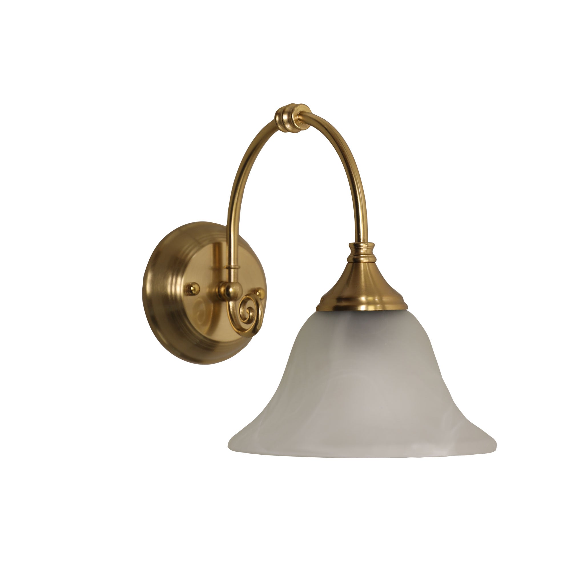 Woodgate Wall Light Satin Brass - OL65671SB