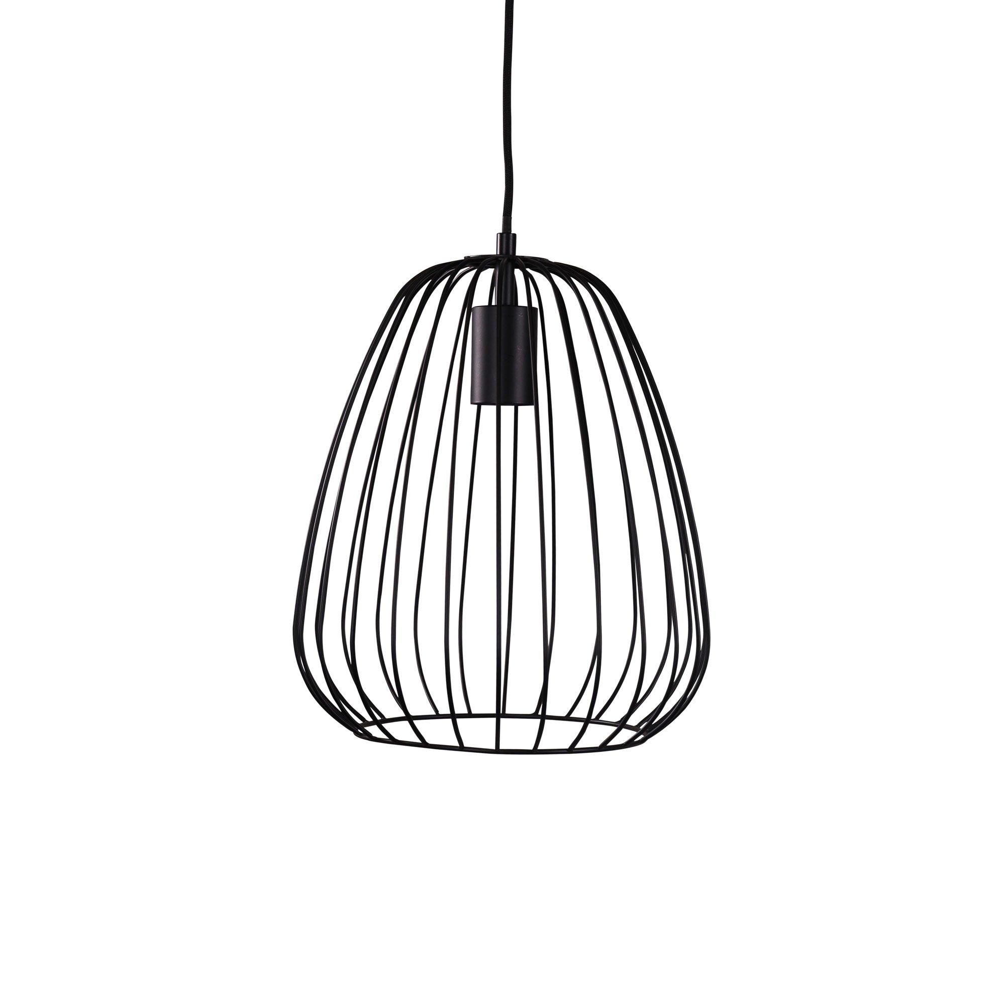 Pera Metal Pendant Light Black - OL68778/27BK