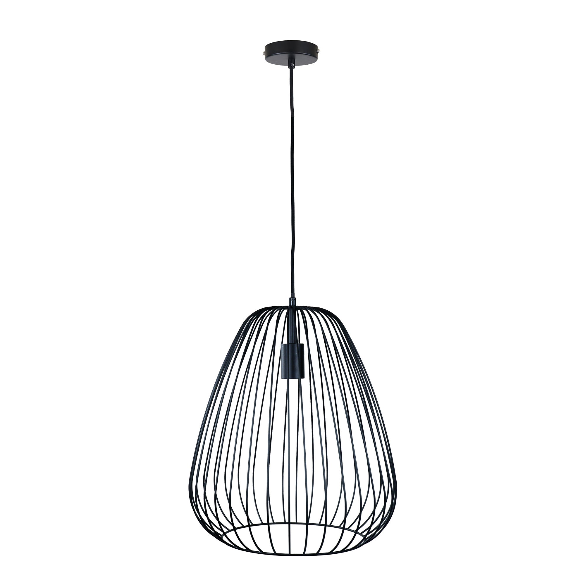 Pera Metal Pendant Light Black - OL68778/38BK