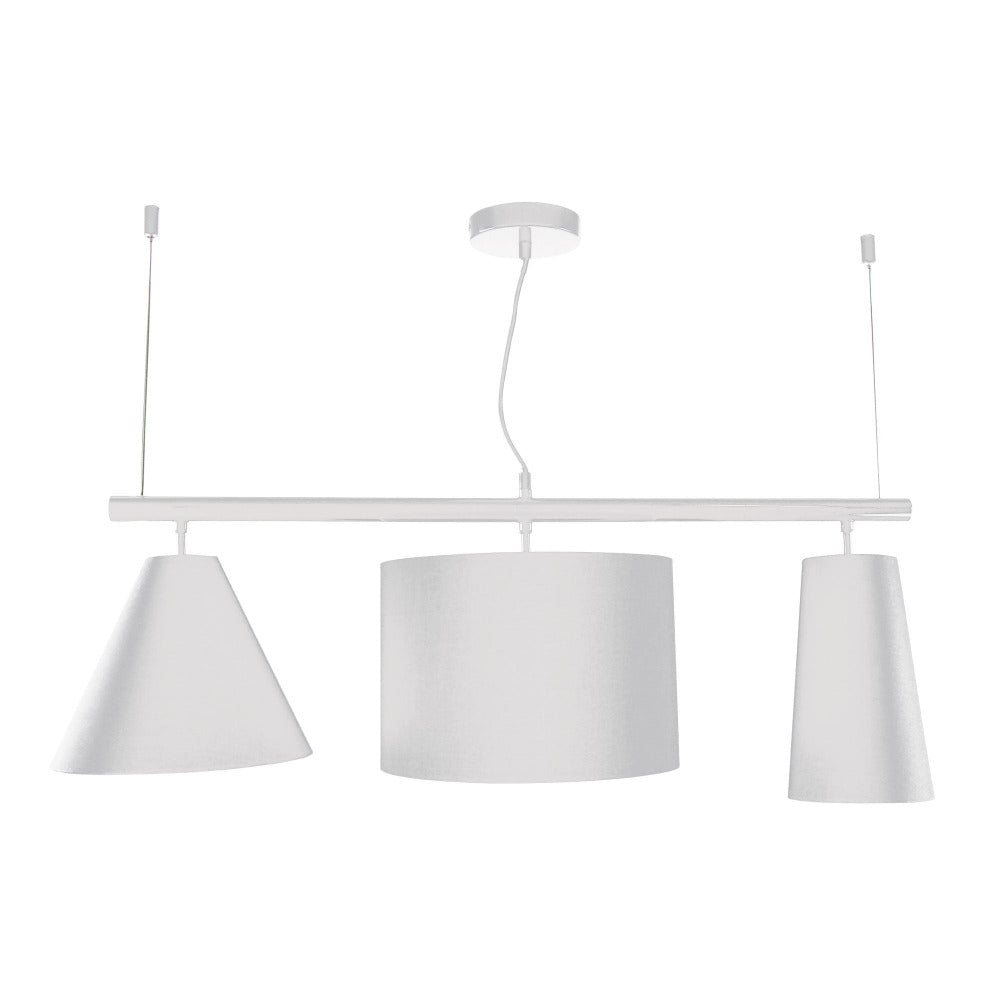 Buy Pendant Lights Australia Rogue Bar Pendant 3 Lights White - OL69313WH