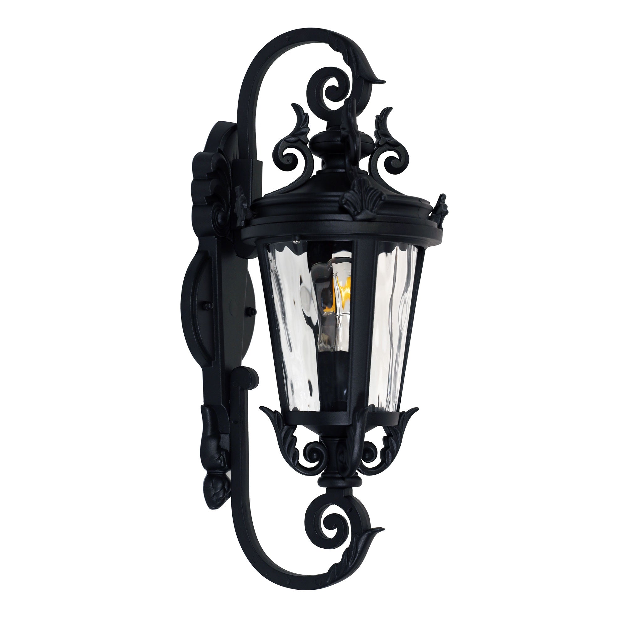 Albion Traditional Outdoor Wall Light Black - OL7381BK