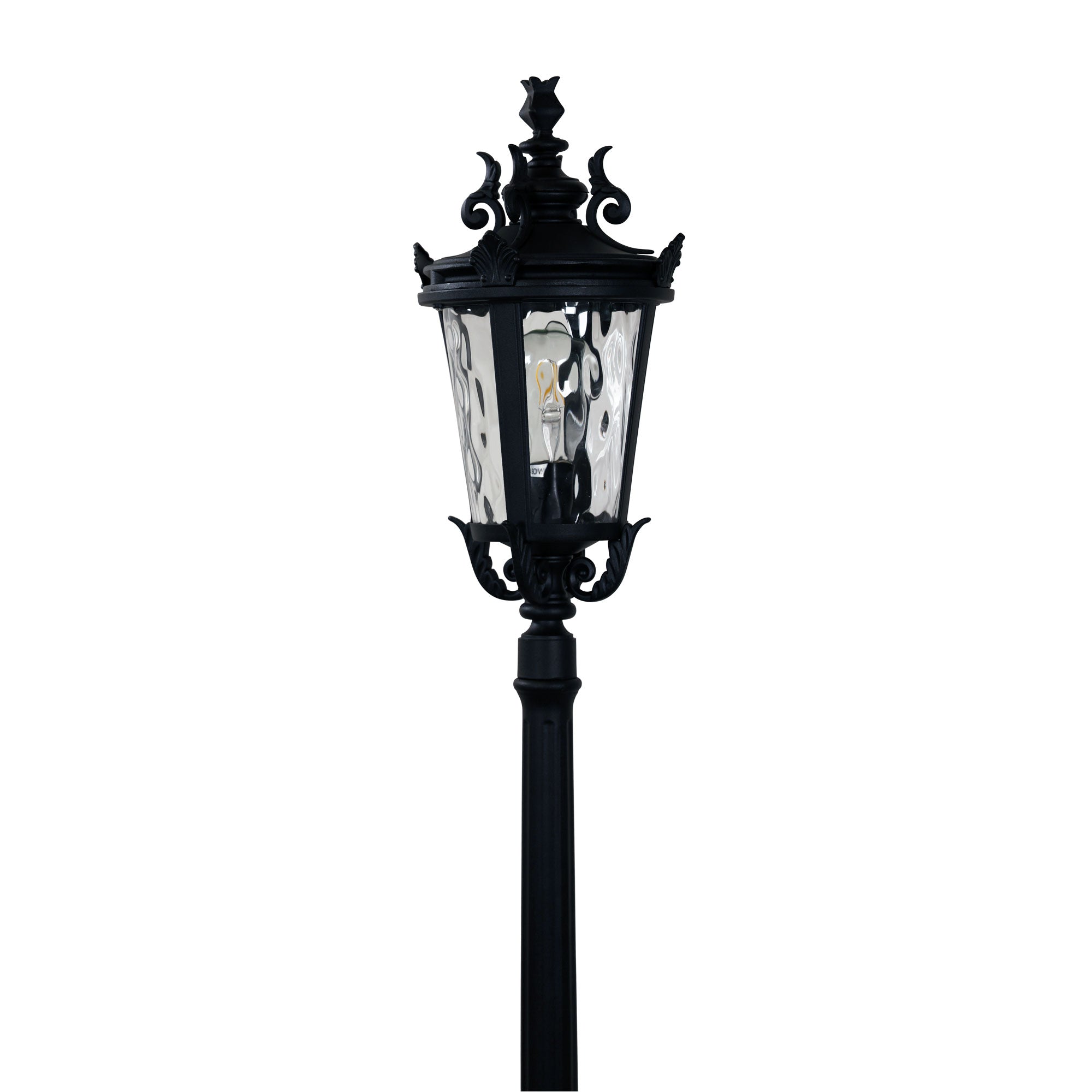 Albion Traditional Outdoor Post Light Black - OL7386BK