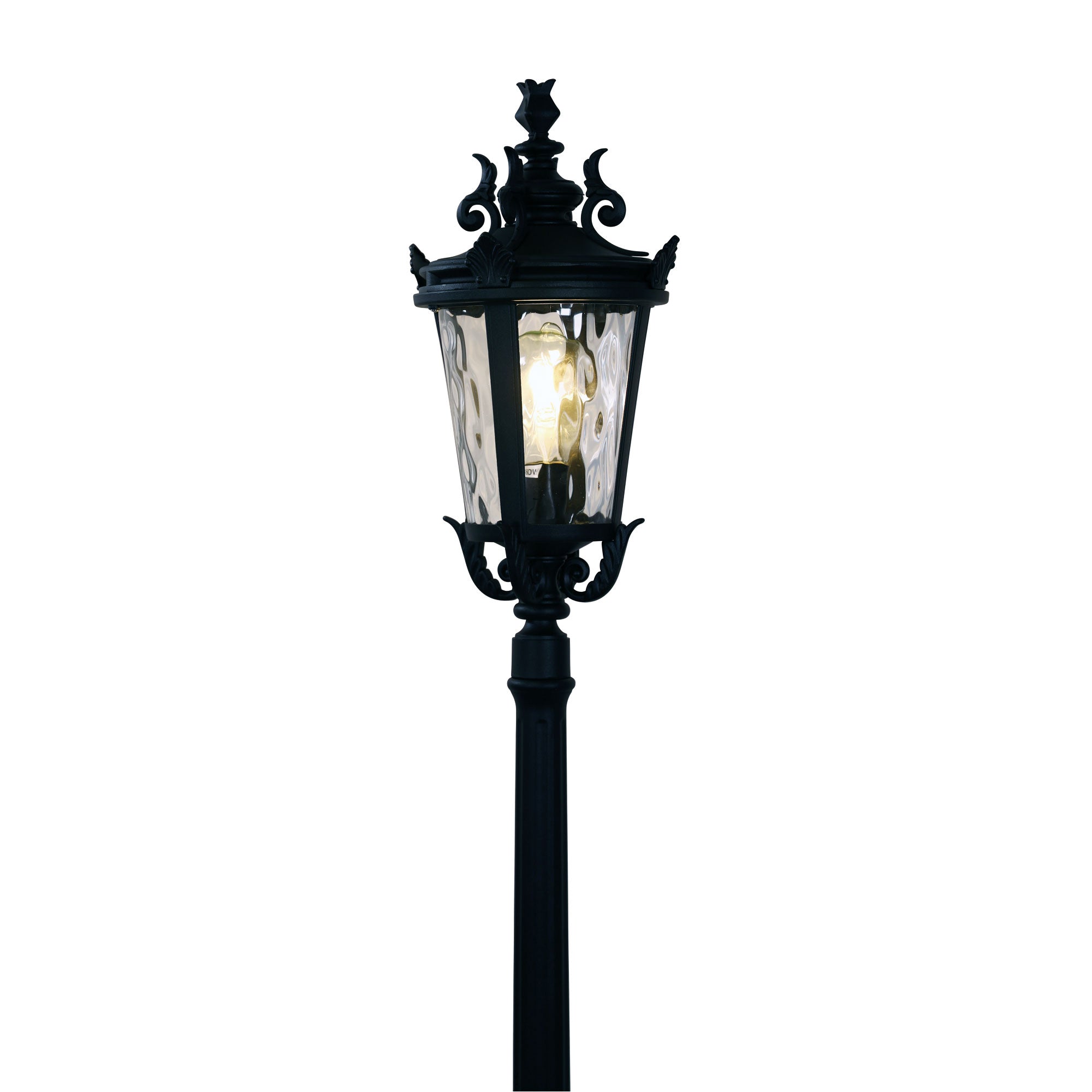 Albion Traditional Outdoor Post Light Black - OL7386BK