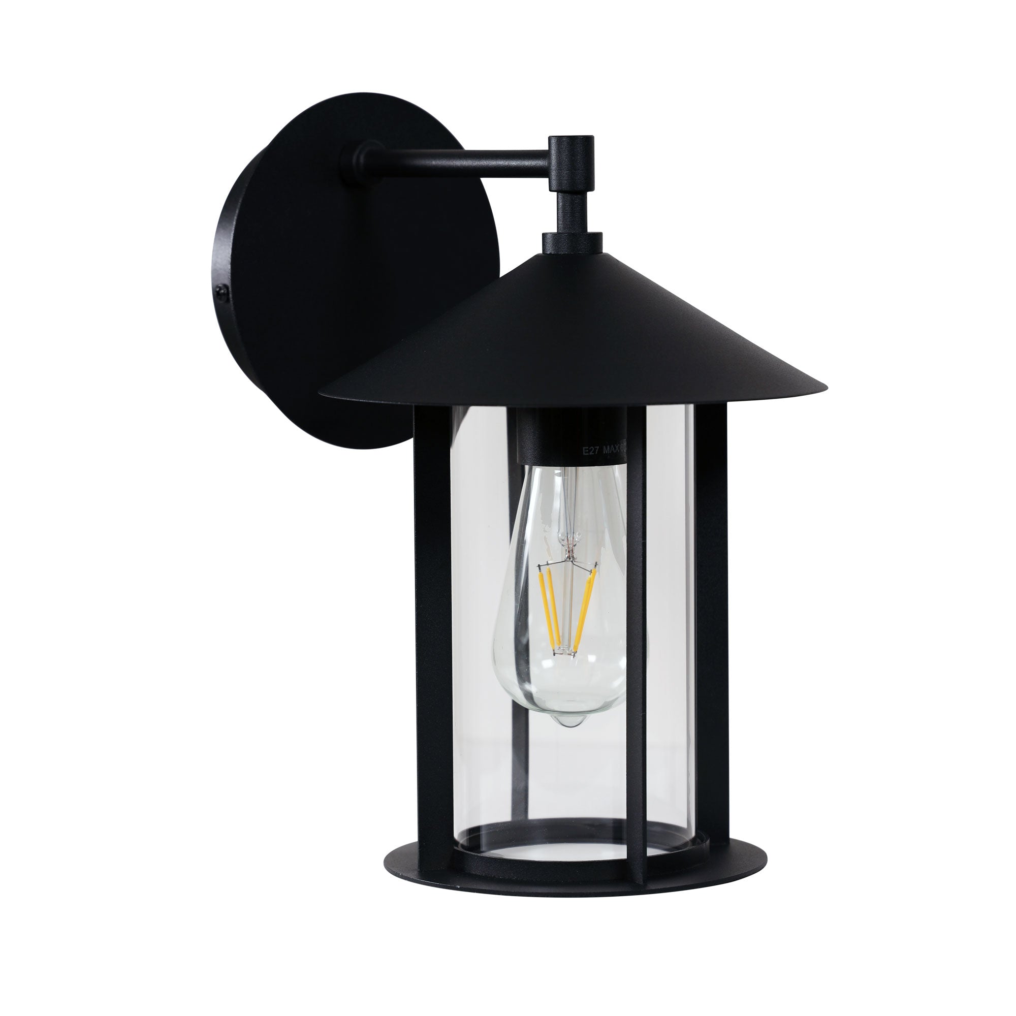 Holford Outdoor Wall Light Black - OL7631BK