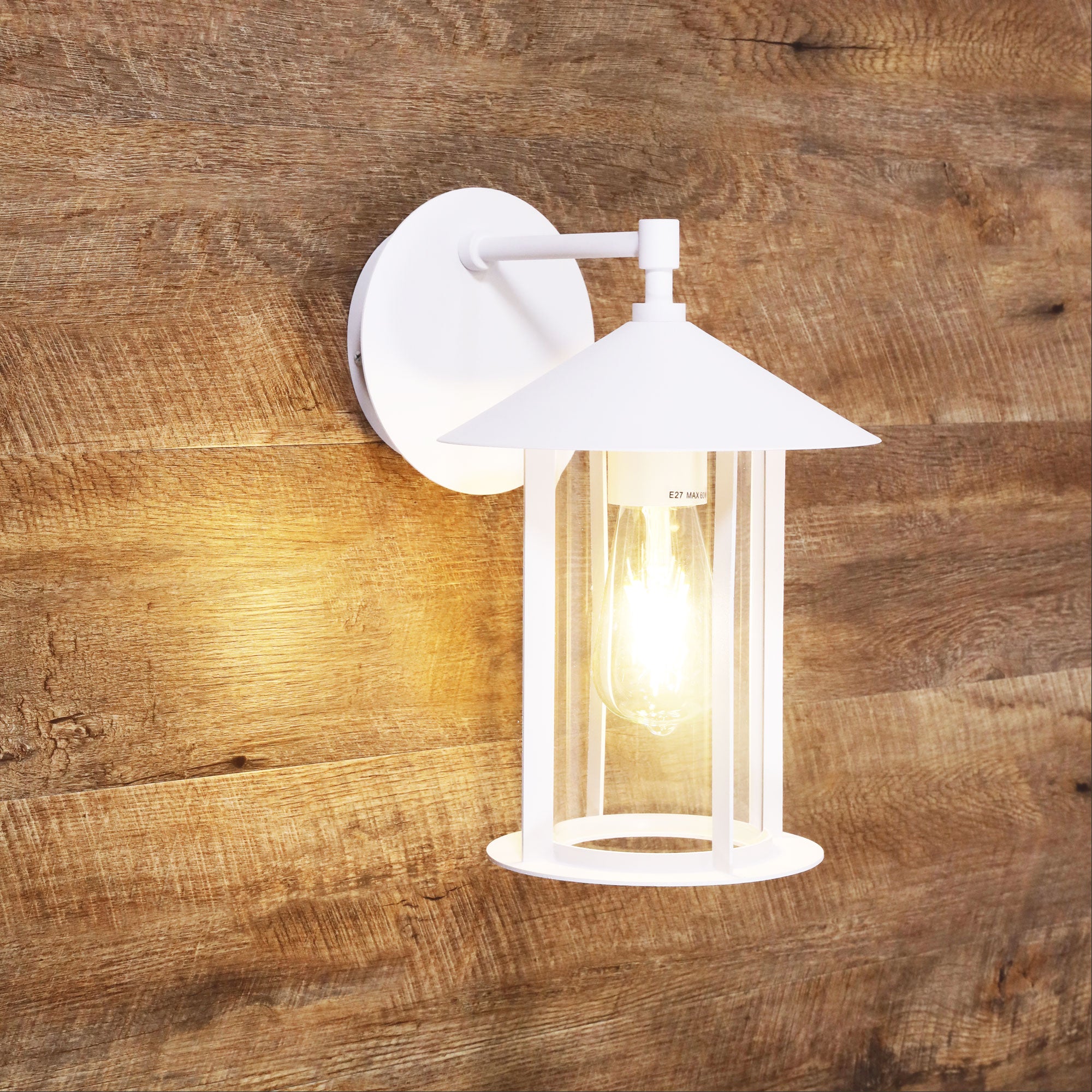 Holford Outdoor Wall Light White - OL7631WH