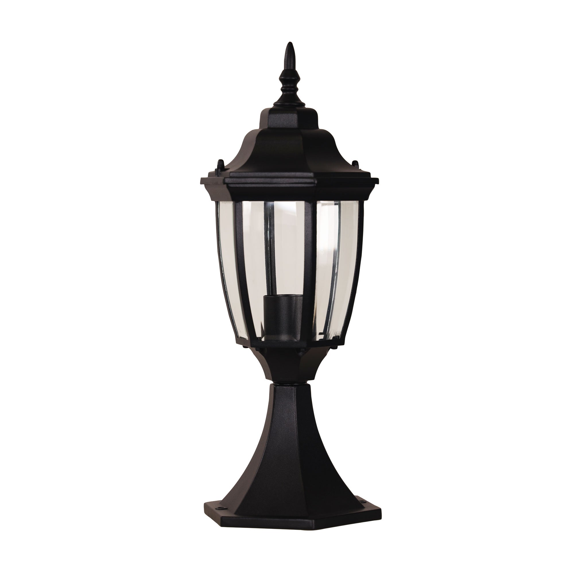 Highgate Pillar Light Black - OL7667BK