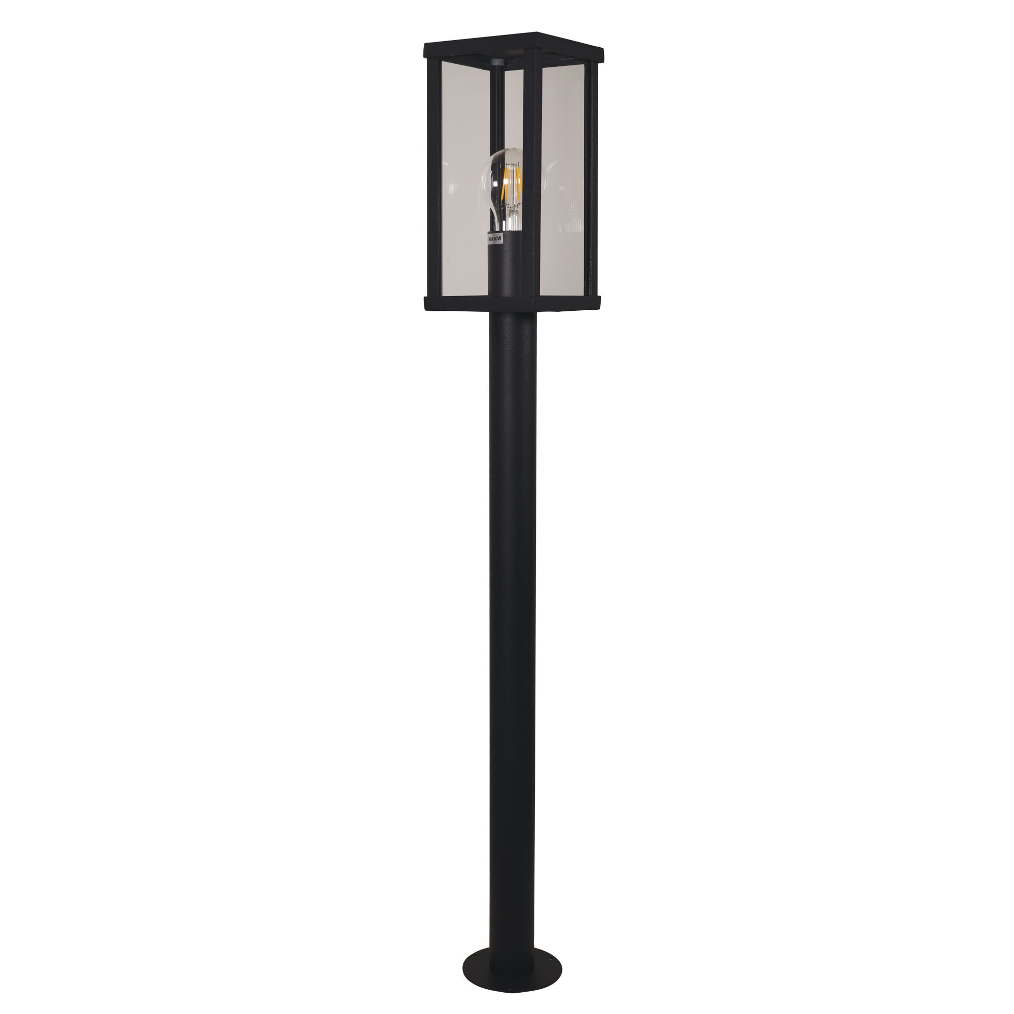 Pandora Bollard Light Black - OL7849BK