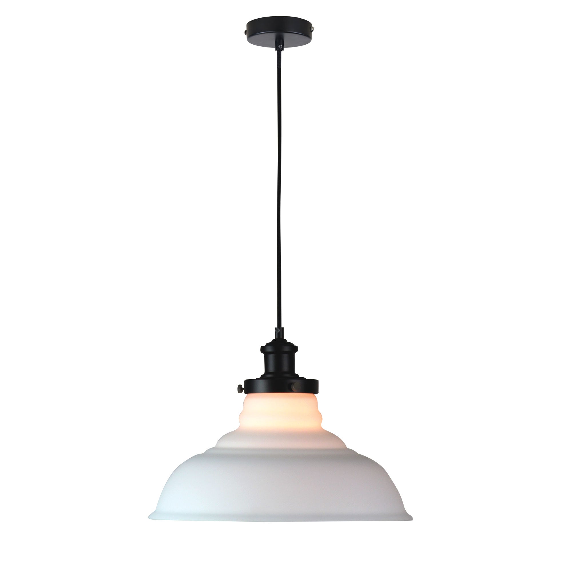 Toledo Pendant Light Opal Black - OL86265