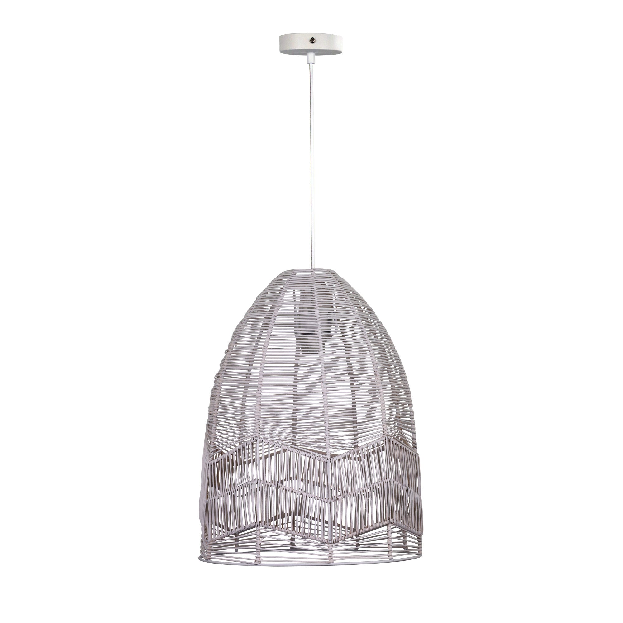 Serang 350mm Pendant Light White - OL86457