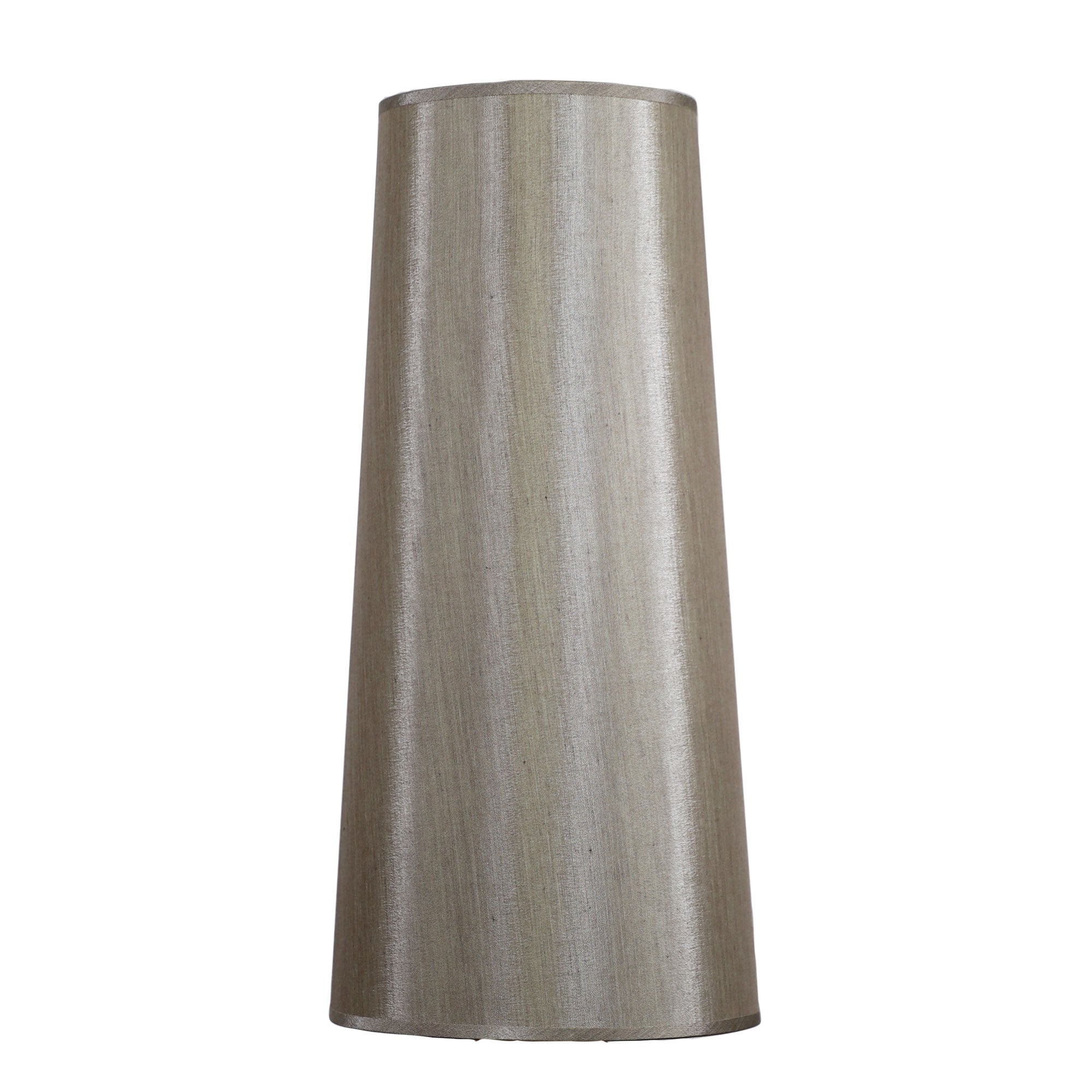 Tapered Table Lamp Shade Silver - OL91945