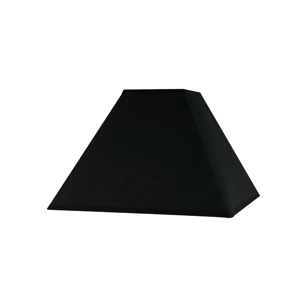 Buy Lamp Shades Australia Square Shade Only For Table lamp Base Cotton Black - OL91953