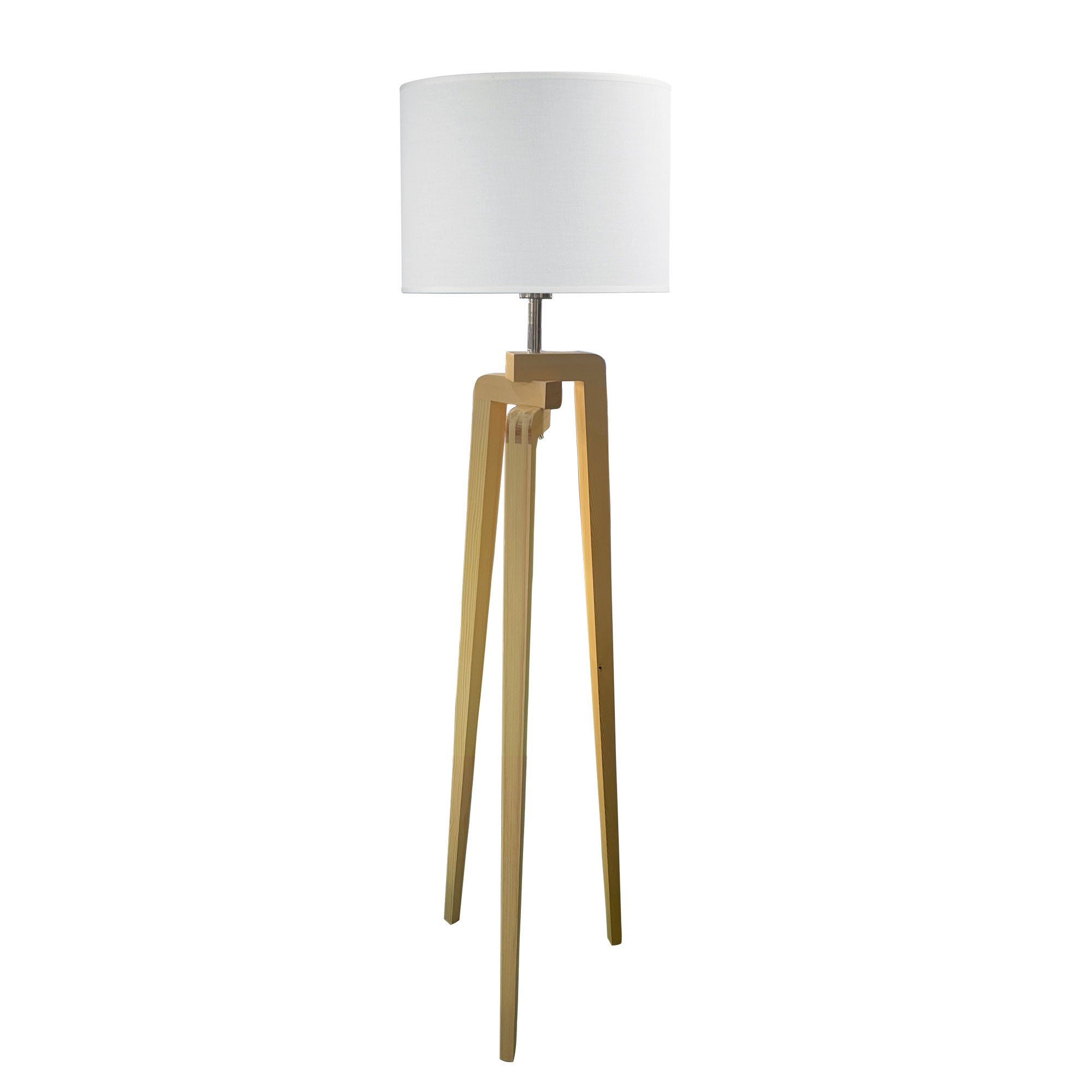 Lund Floor Lamp White - OL93525WH