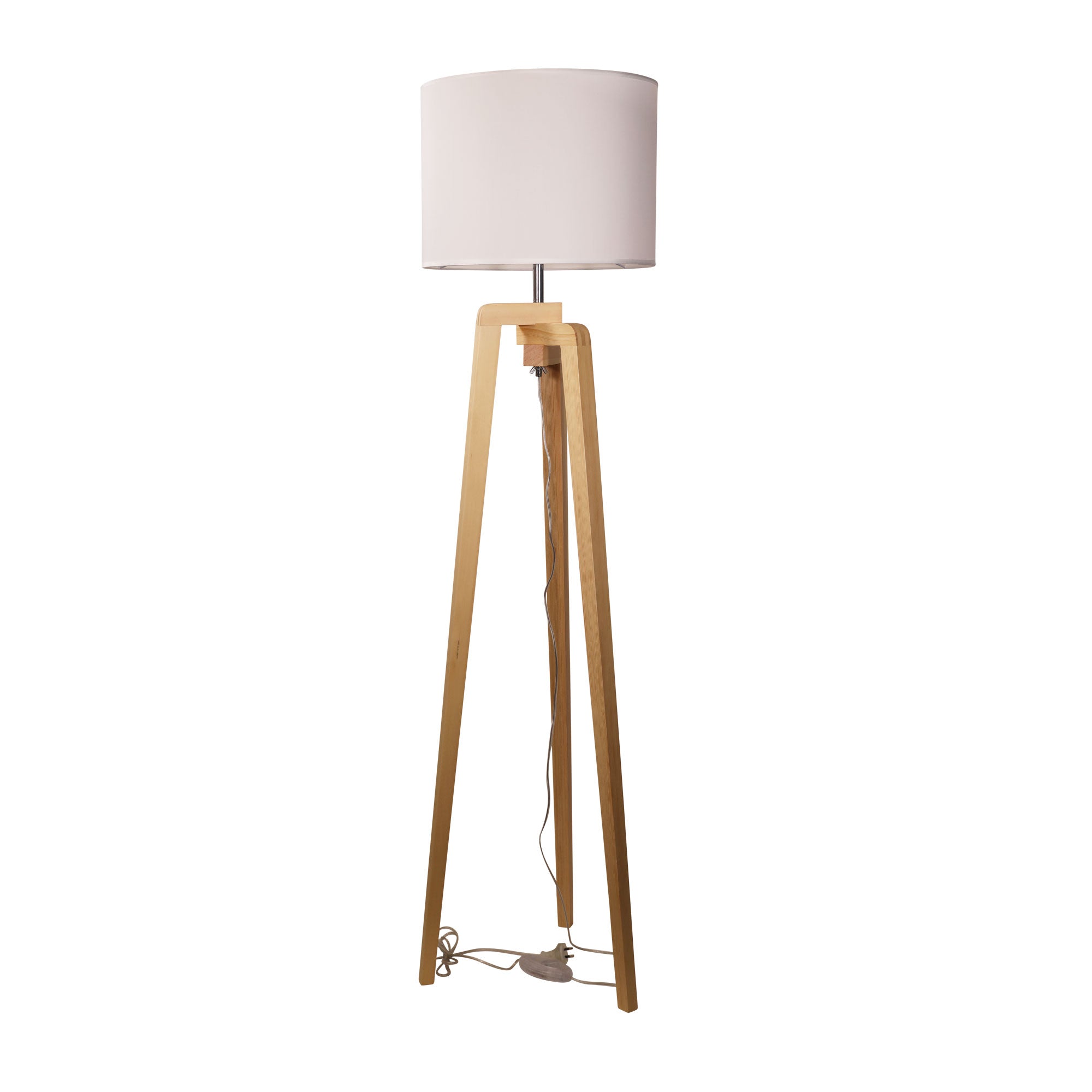 Lund Floor Lamp White - OL93525WH