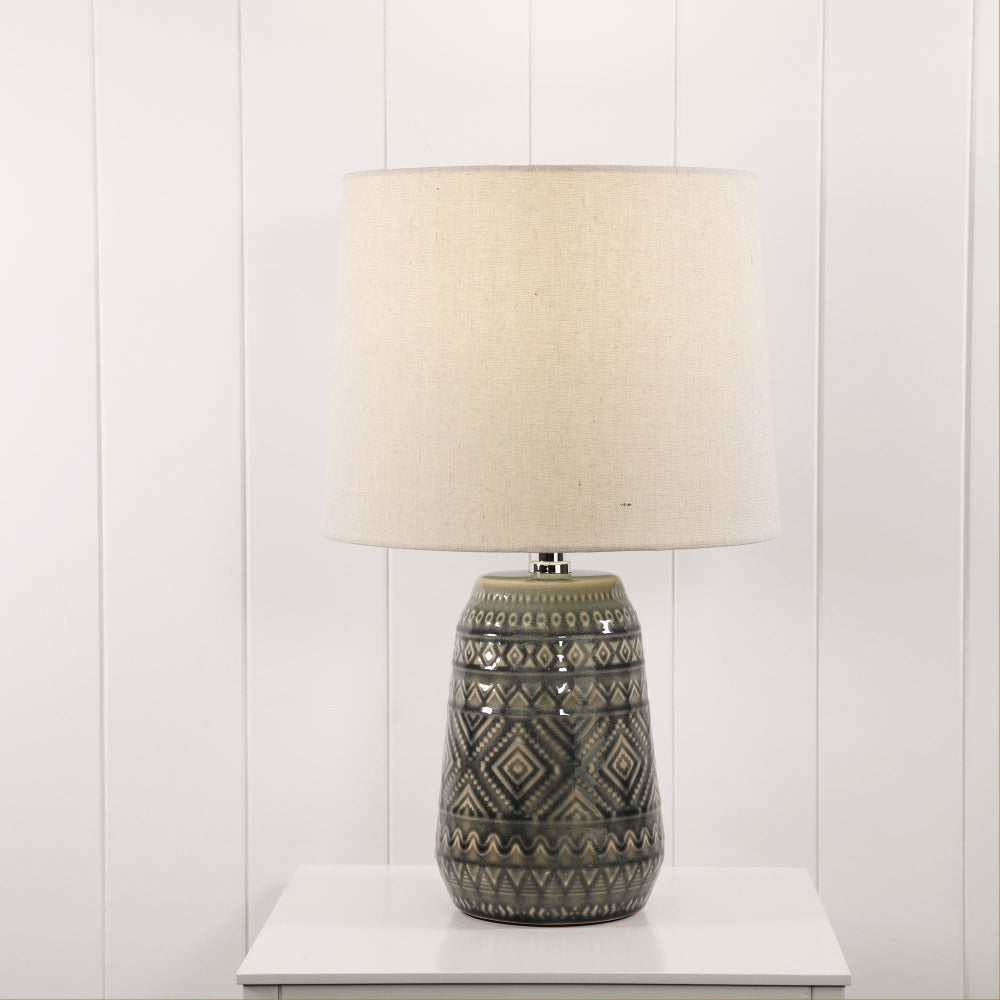 Buy Table Lamps Australia SONIA Table Lamp Grey - OL94529