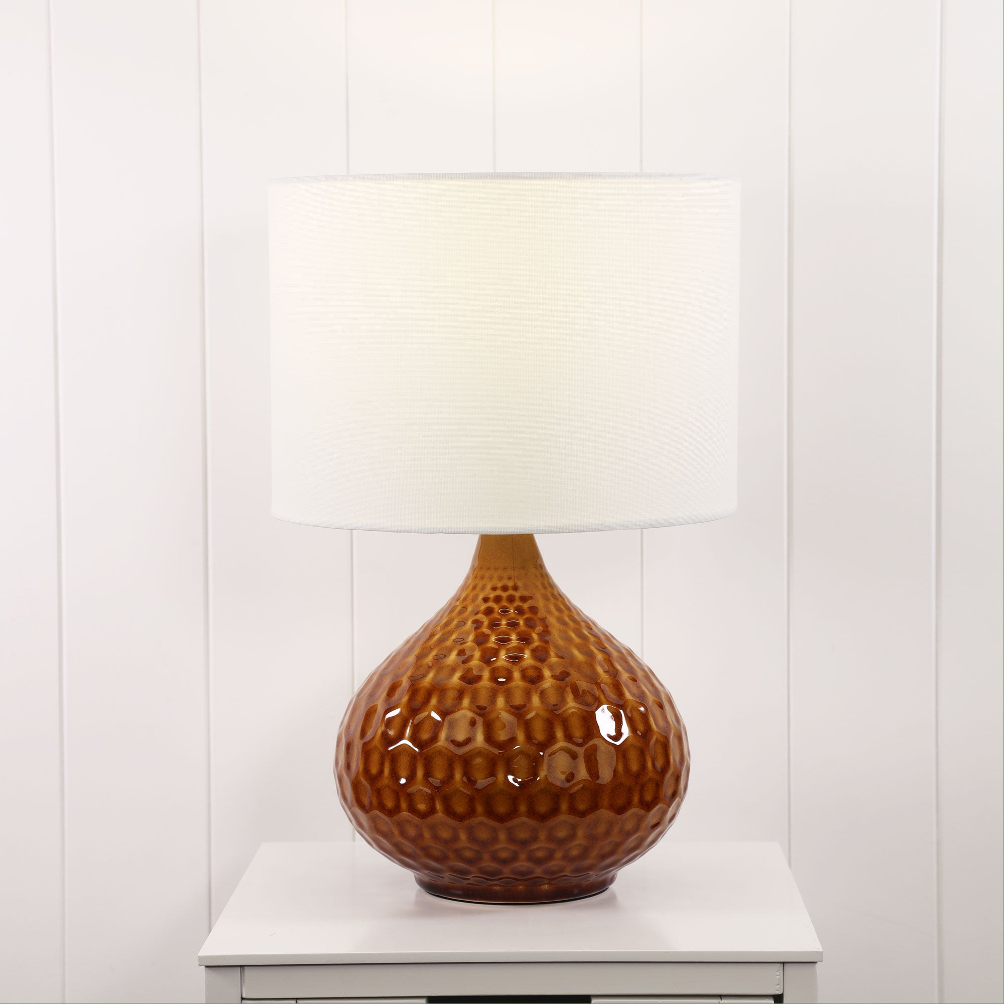 Buy Table Lamps Australia ALDER Table Lamp Brown - OL94539