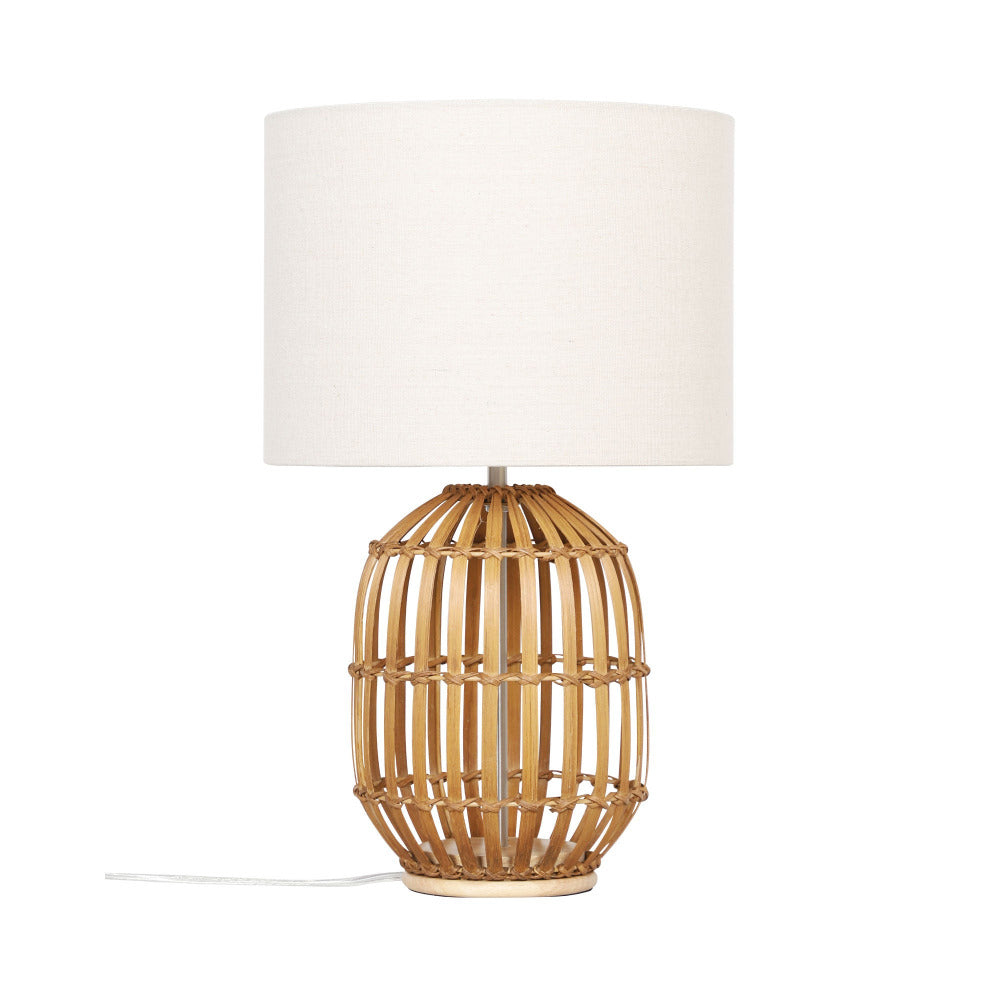 Buy Table Lamps Australia TEGAL Table Lamp Natural Bamboo - OL95711