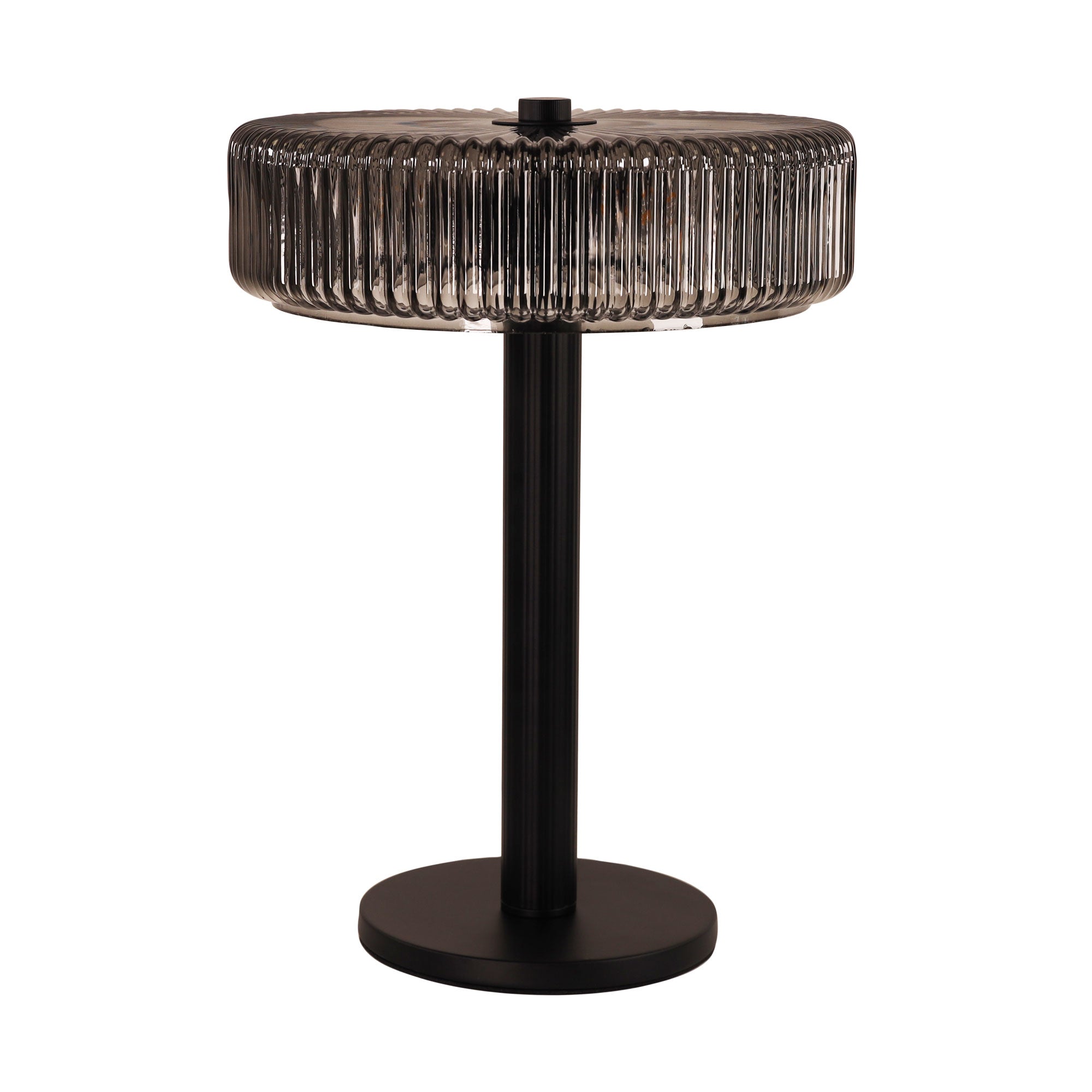 Gordon Table Lamp Black & Smoke - OL97524BK