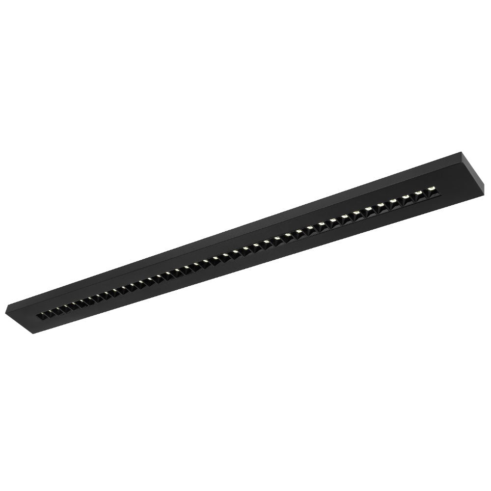 Optika LED Batten Light 36W 3CCT Black - OPTIKA W120-BK3C