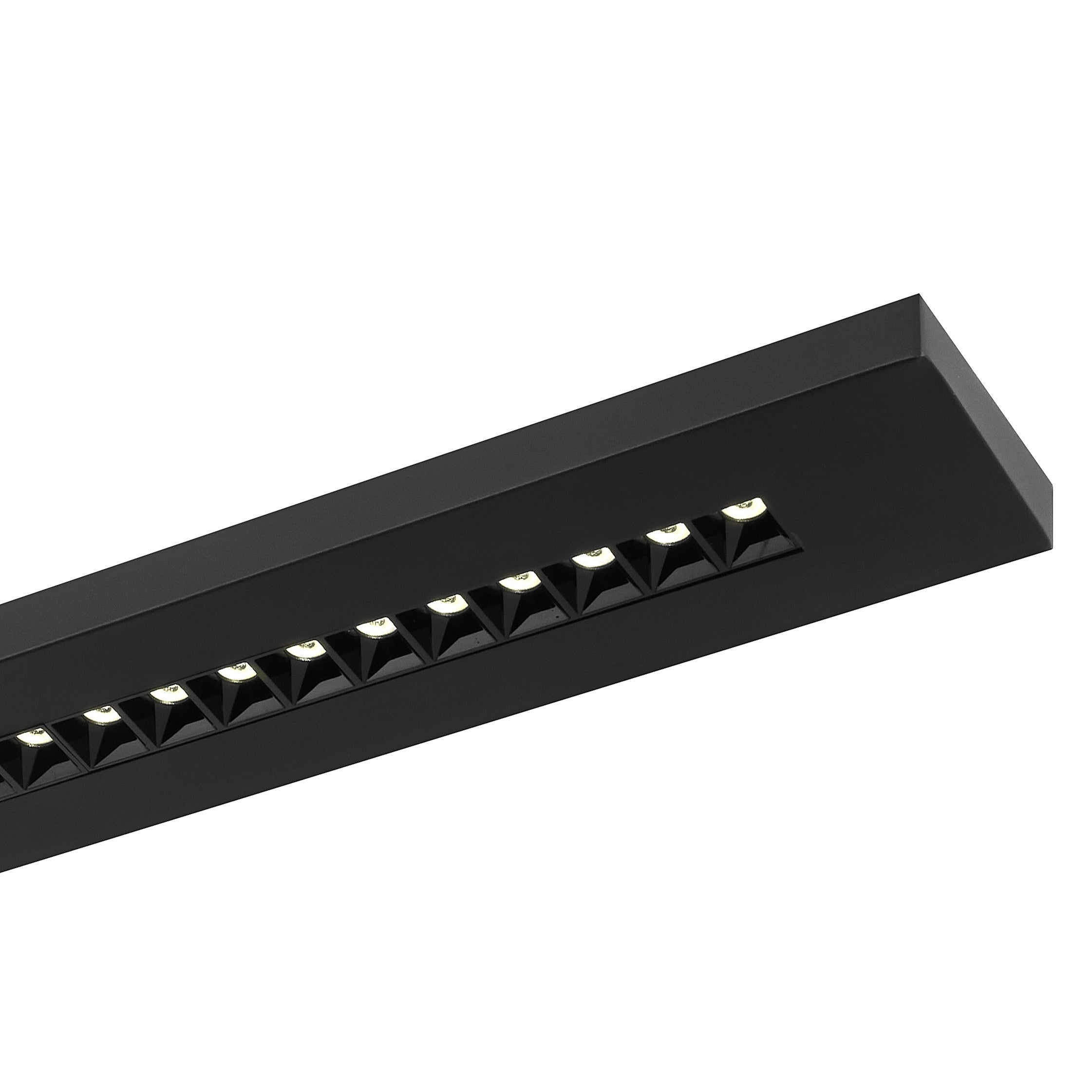 Optika LED Batten Light 36W 3CCT Black - OPTIKA W120-BK3C