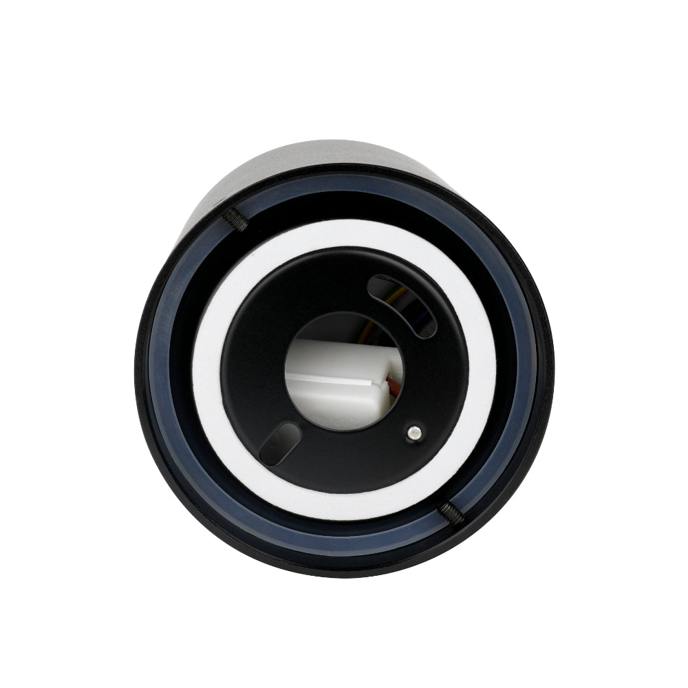 Oren LED Surface Mounted Downlight 24W TRI Colour Black - OREN CTC918-BK3C