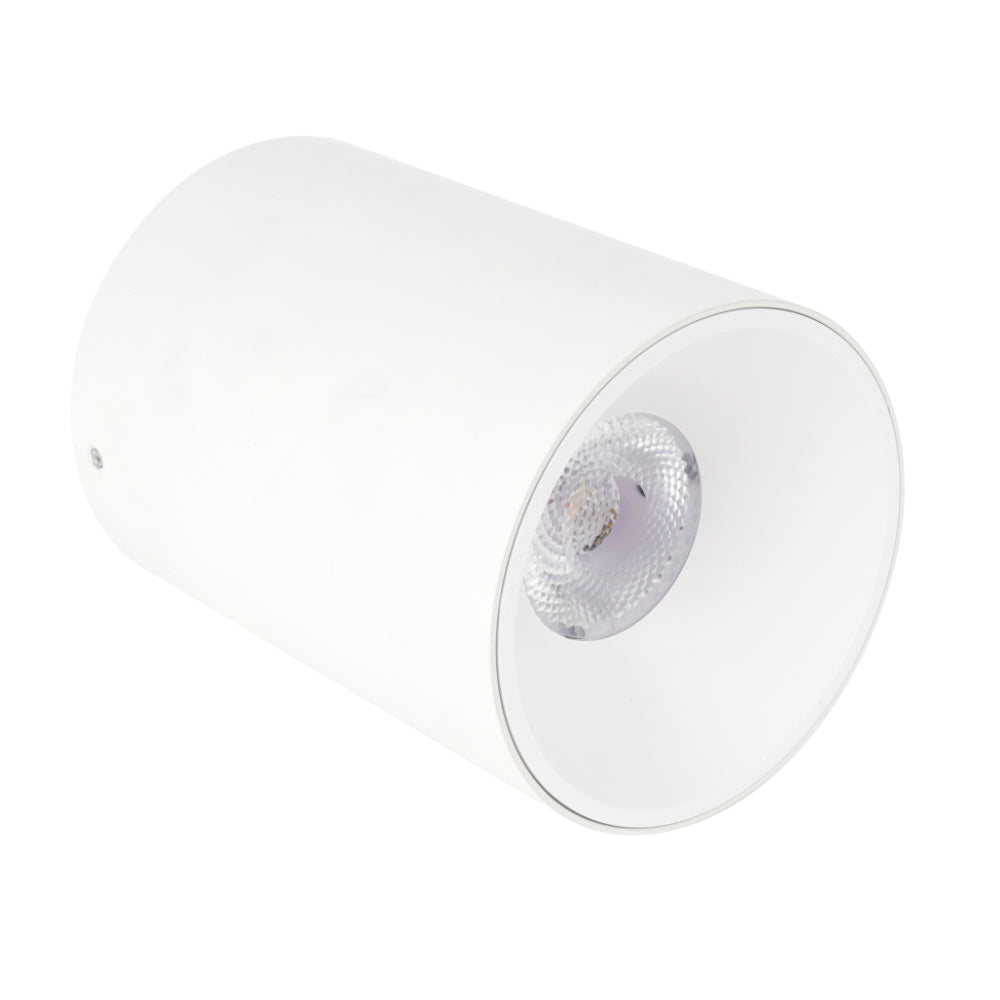 Oren LED Surface Mounted Downlight 12W TRI Colour White - OREN CTC912-WH3C